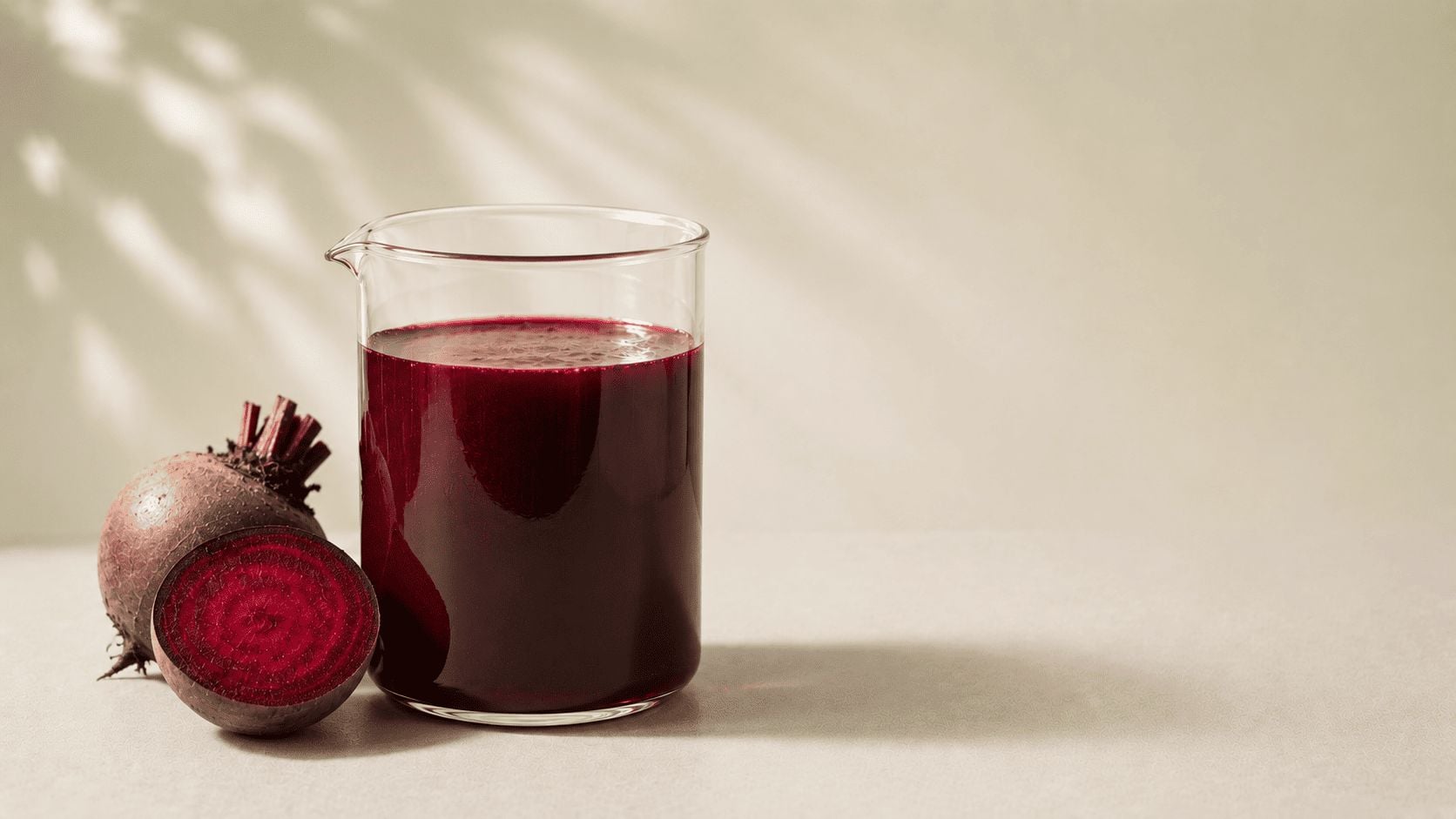 Application of beetroot puree